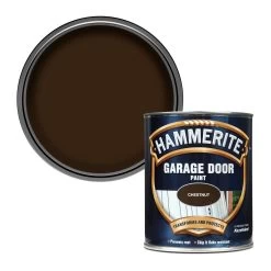 paint store 2 Hammerite Chestnut High Sheen Garage Door Paint, 750ml