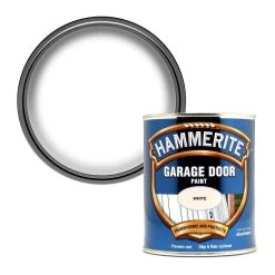 paint store 10 Hammerite White Gloss Garage Door Paint, 750ml